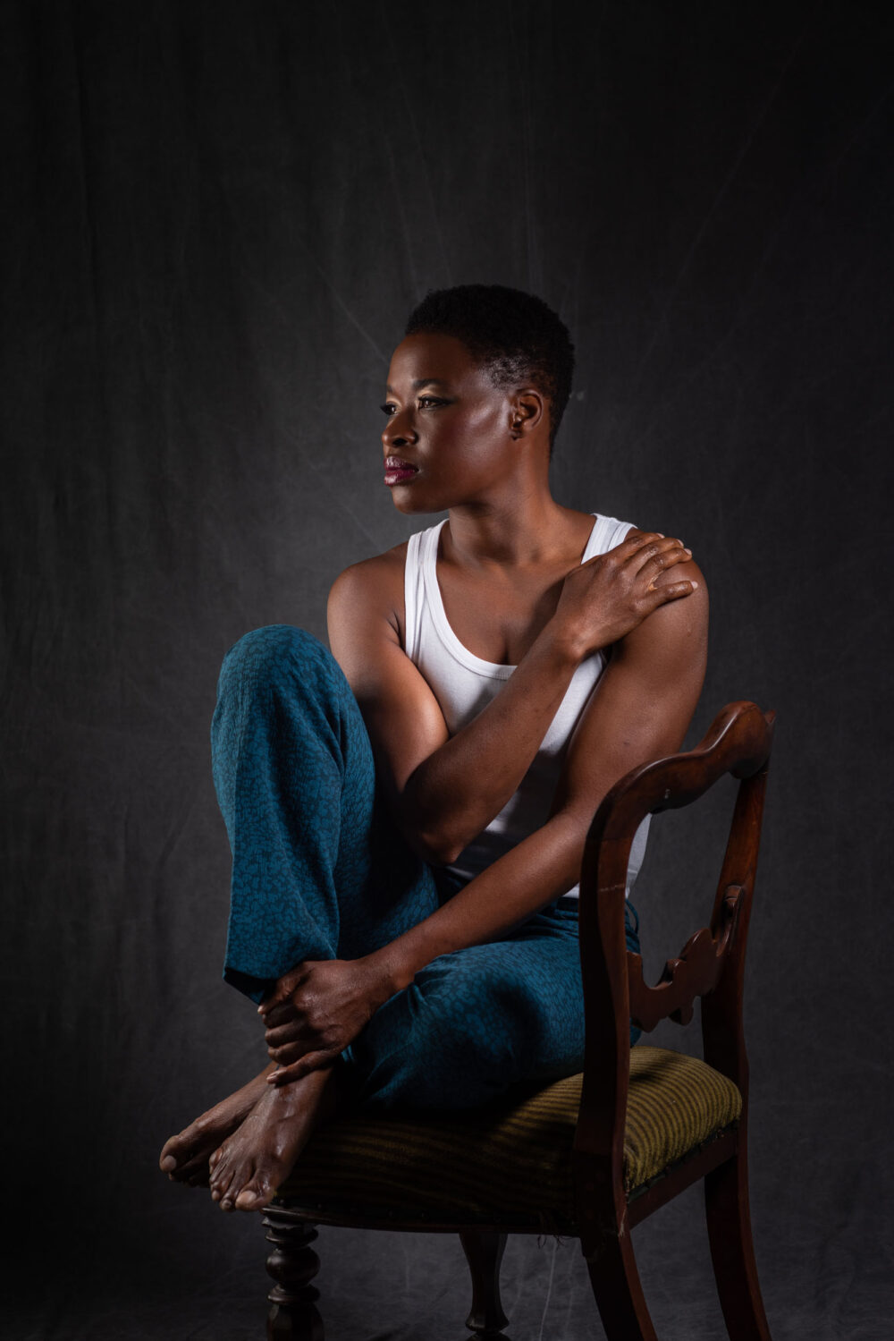 Actor, director and writer Adura Onashile who is played the lead in new National Theatre of Scotland production of 'Medea'.