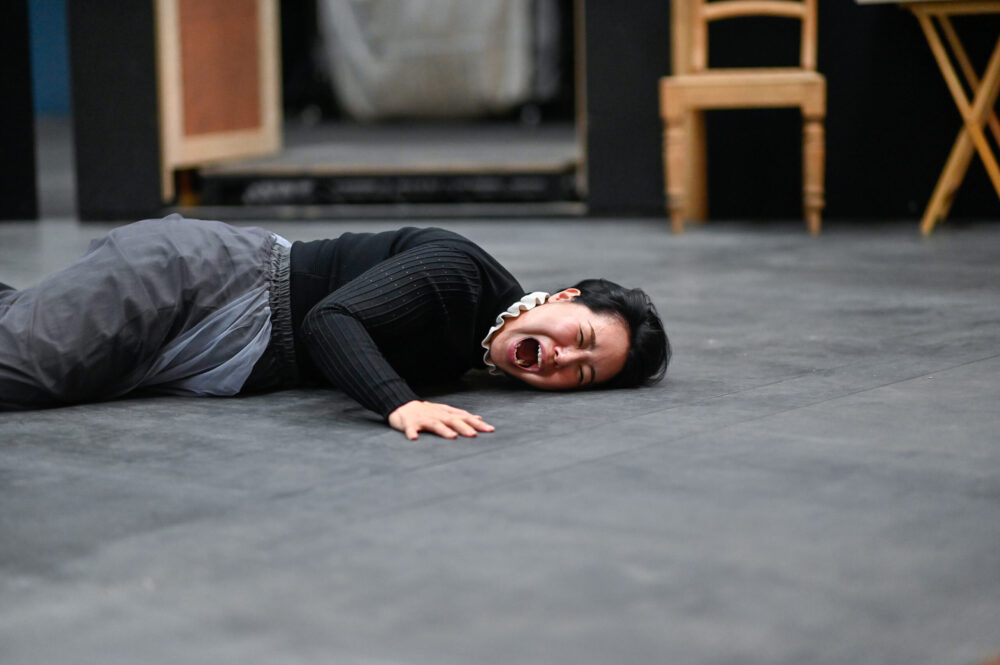 Scottish Opera production of Giacomo Puccini’s Suor Angelica, one third of the Il Trittico - triptych, directed by acclaimed director Sir David McVicar. Picture shows opera singer Sunyoung Seo performing in the role of nun Sister Angelica.