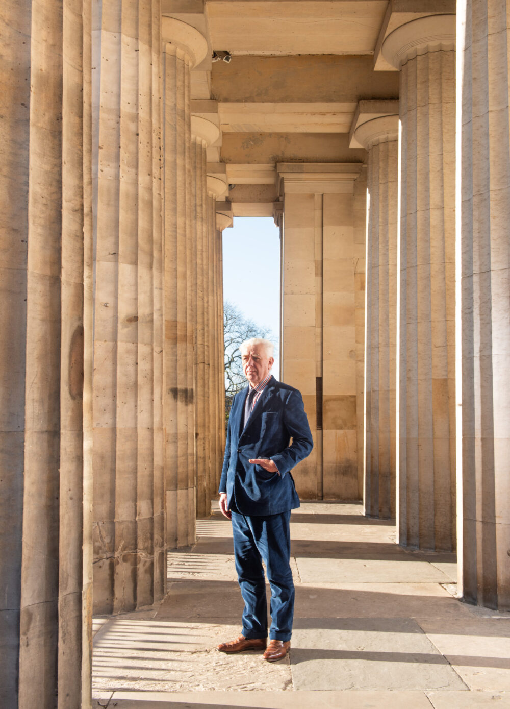 President of the Royal Scottish Academy of Art and Architecture Gareth Fisher.